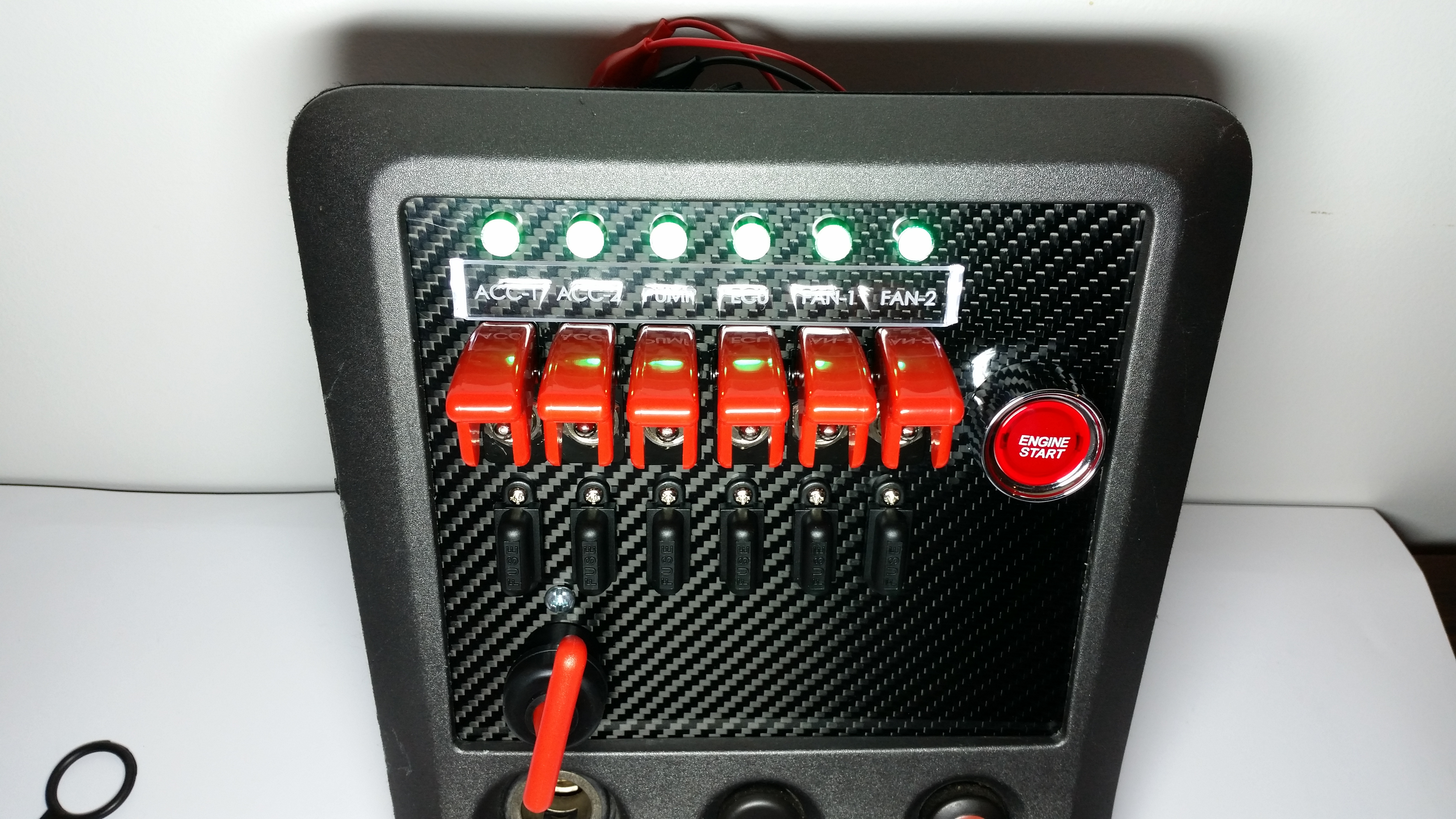 S15 Carbon Switch Panel – Custom Cluster Development